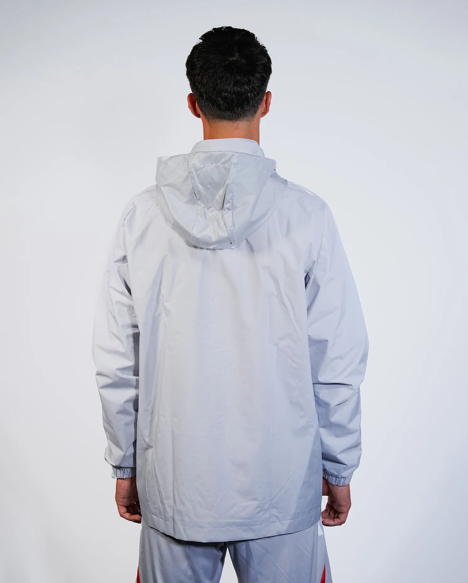 Chubasquero Entreno Gris Hombre adidas 25-26 - Image 3