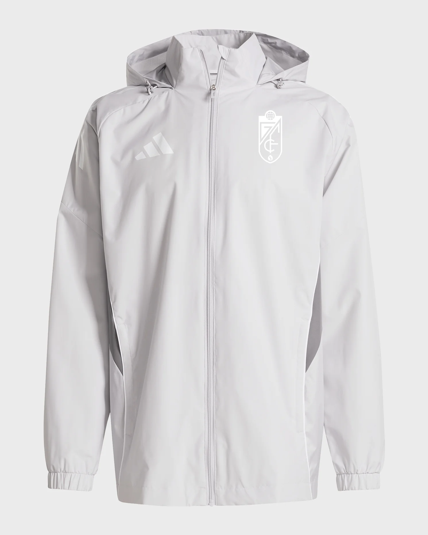 Chubasquero Entreno Gris Hombre adidas 25-26 - Image 4