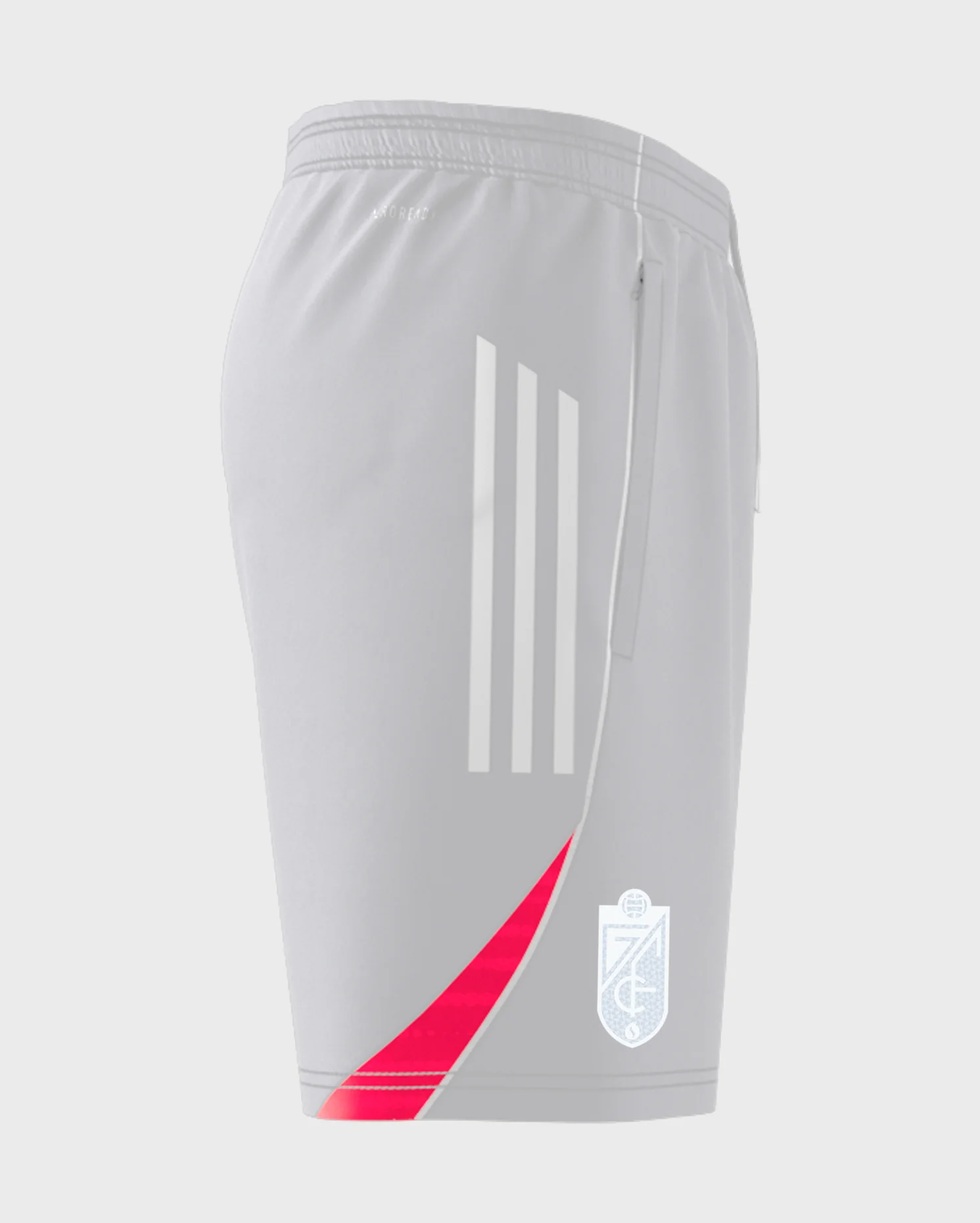 Pantalón Corto Entreno Gris Hombre adidas 25-26 - Image 6