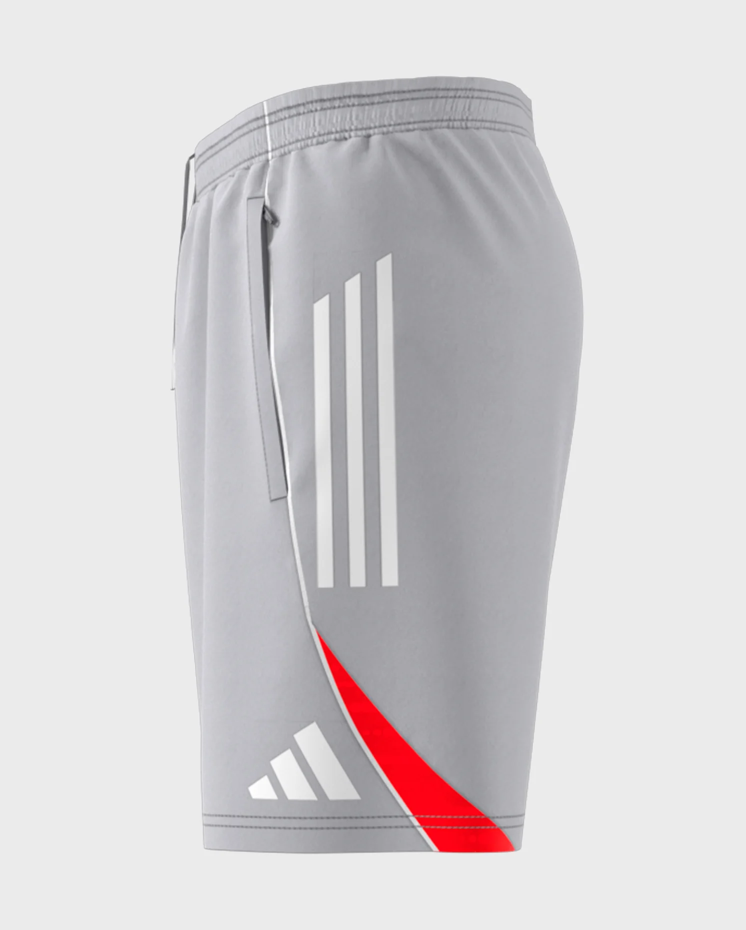 Pantalón Corto Entreno Gris Hombre adidas 25-26 - Image 7