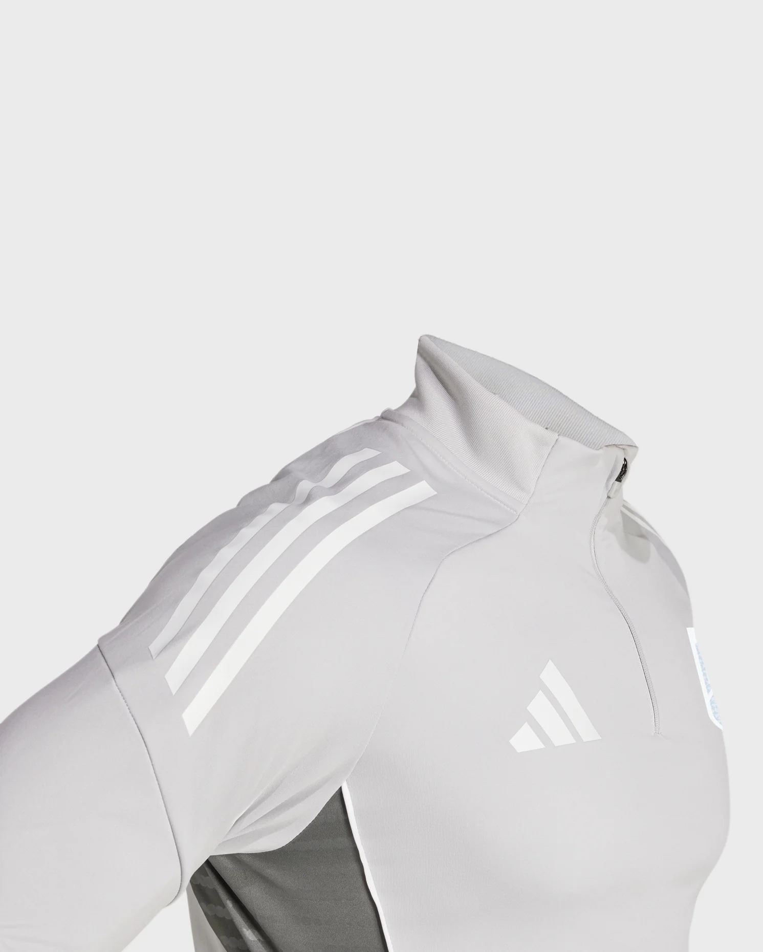 Sudadera Entreno Gris Hombre adidas 25-26 - Image 8